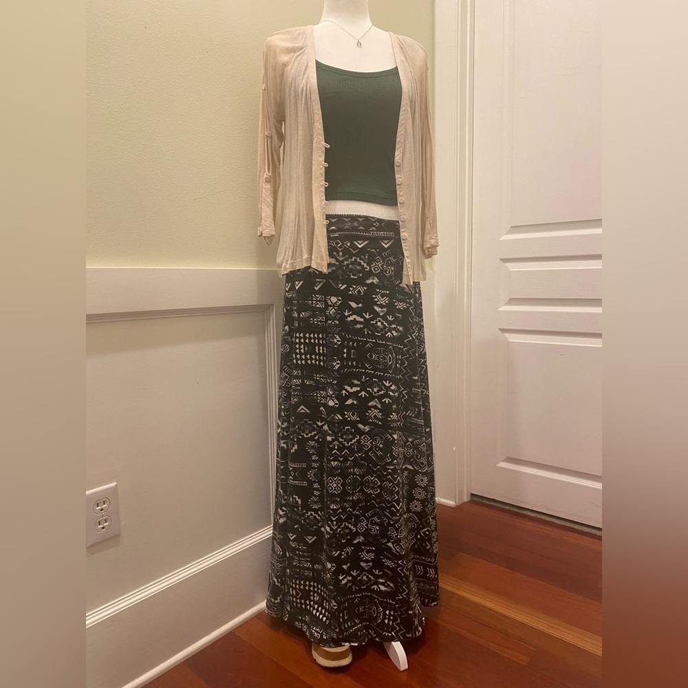 Tribal Maxi Skirt